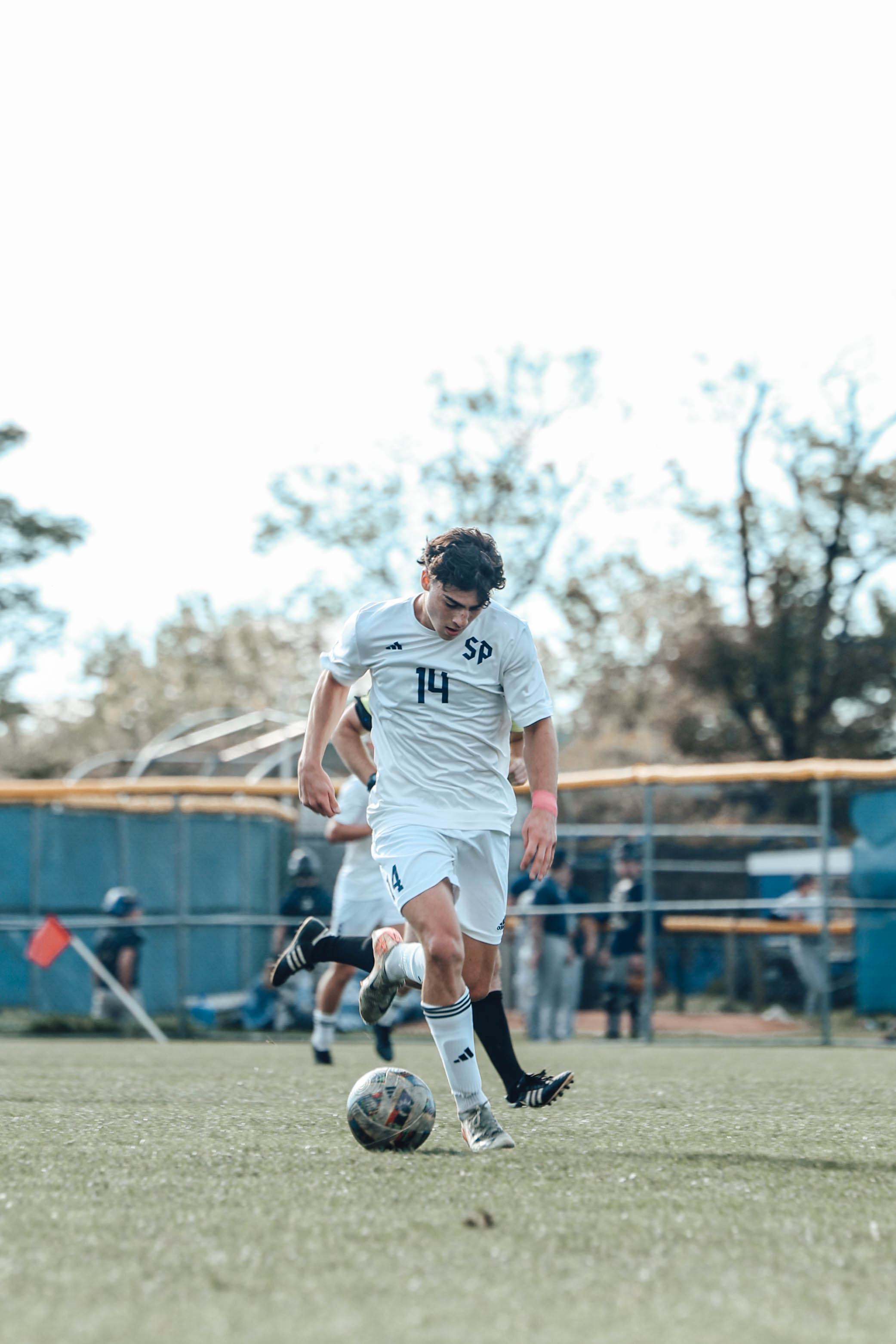Connall Harper #14 — Division I football action